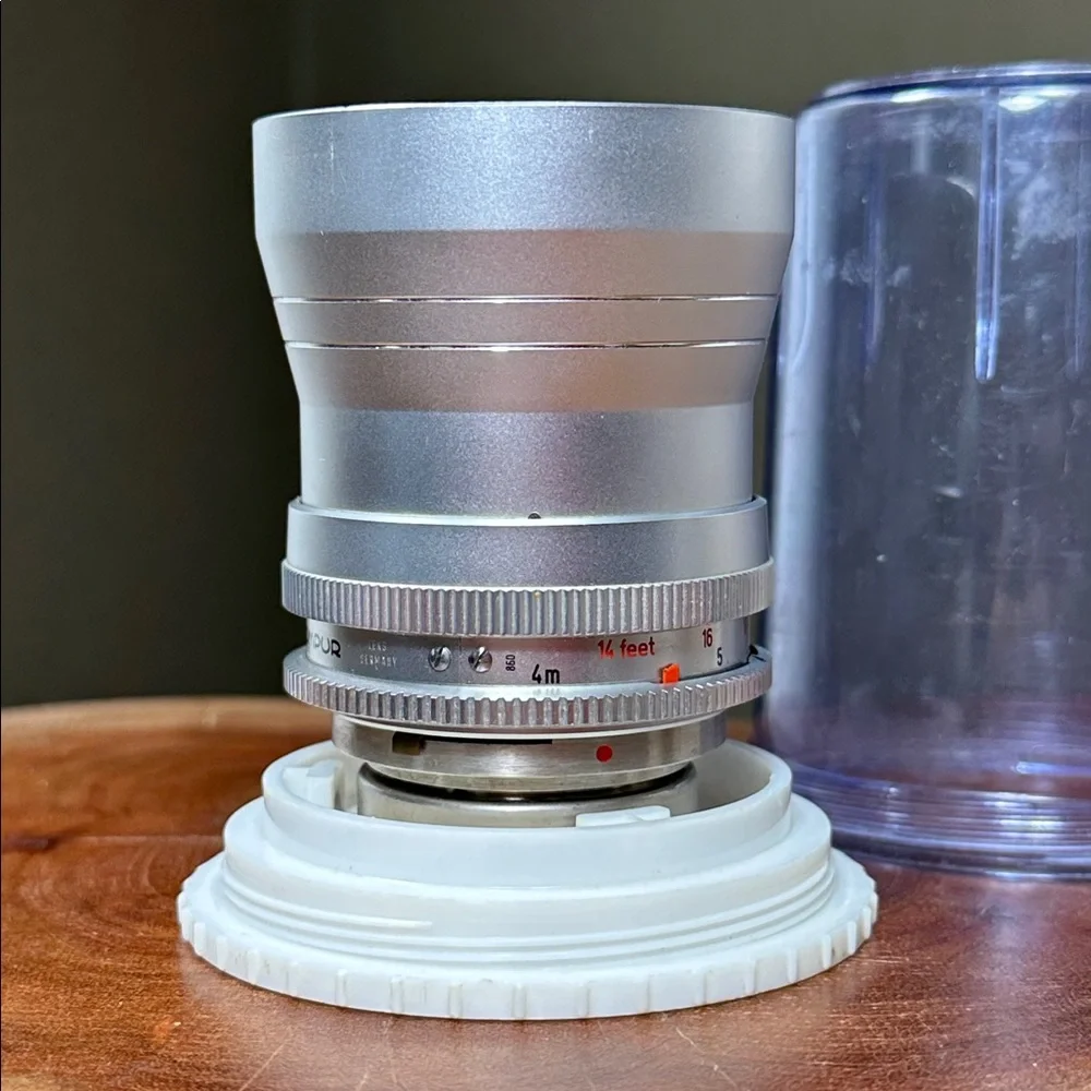 *Mint* KODAK Retina 135mm f4 Telephoto Lens + Case RARE CONDITION